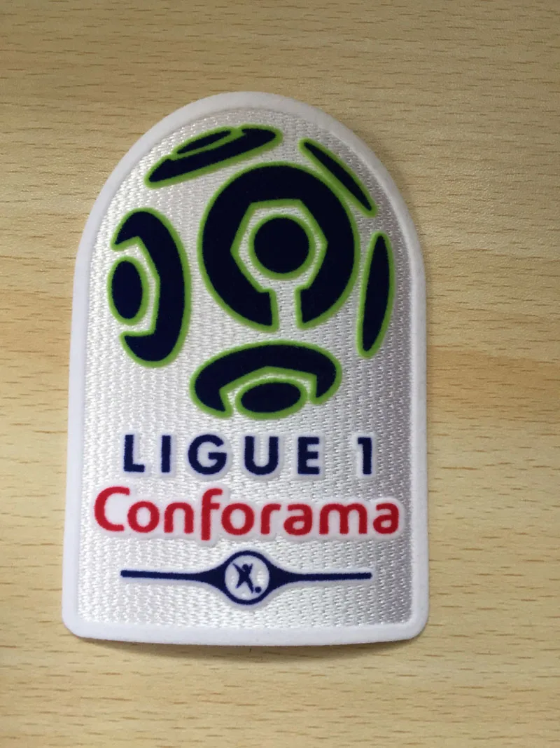 Ligue 1 Марсель спонсор UBER EATS Patch Boulanger спонсор и Ligue 1 патч футбольный значок - Цвет: Ligue 1