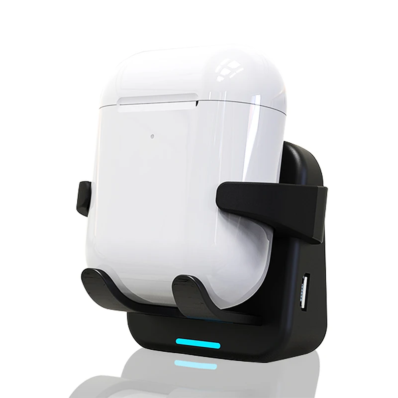 Беспроводное зарядное устройство QI автомобильная зарядная подставка с