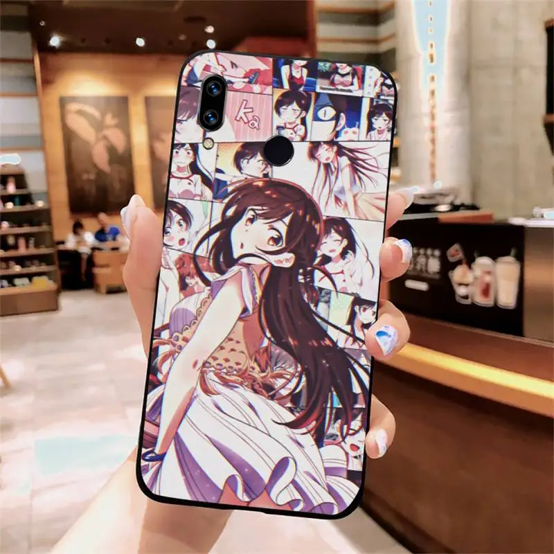 xiaomi leather case cover Rent Girlfriend Chizuru Mizuhara anime Phone Case For Xiaomi Redmi 7 8 9t a3 9se k20 mi8 max3 lite 9 note 9s 10 pro xiaomi leather case chain