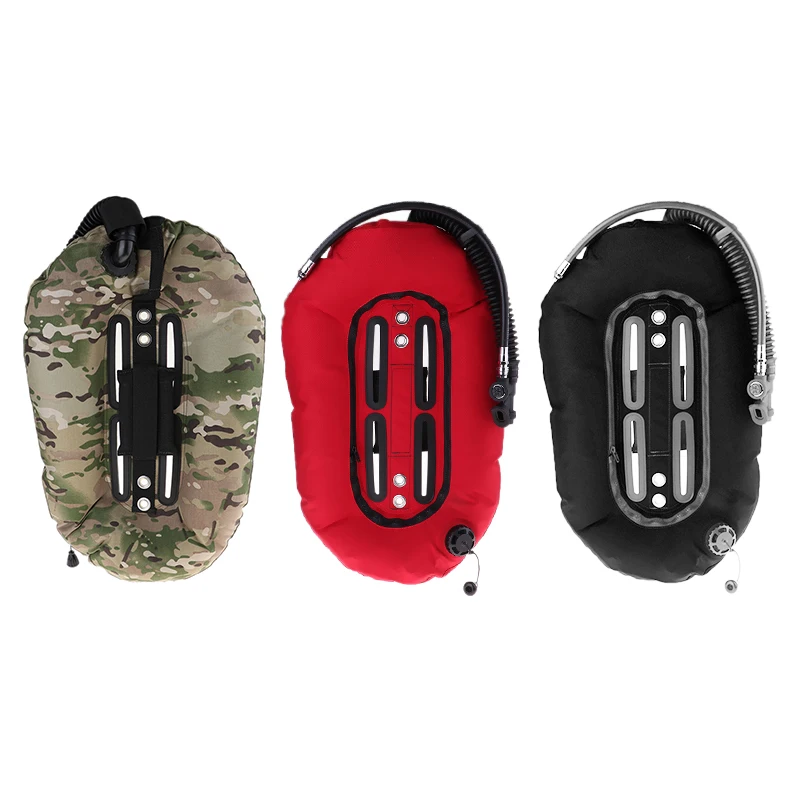 18lbs/30lbs/50lbs Scuba Diving Donut Wing Single Tank Snorkeling Tech Cylinder Freediving BCD Buoyancy Compensator Safety Equip
