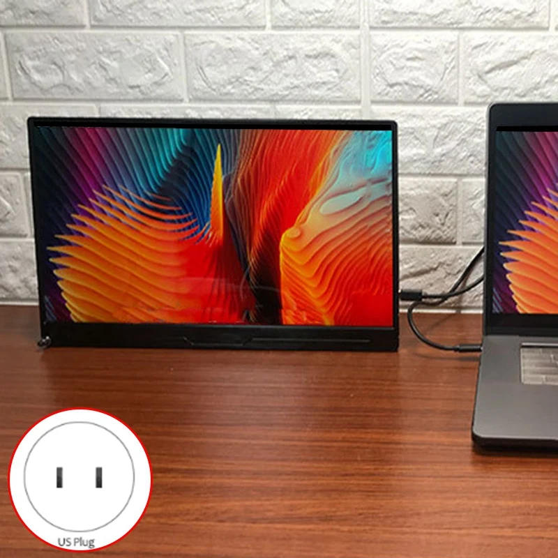  Hot 3C-15.6 Inch 4K Type C Portable HDR Gaming Monitor for PS4 Pro XBOX NS PC Laptop Full New IPS S