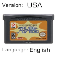 32 бит видеоигры картридж Консоли Карты для nintendo GBA действие игры серии издание - Цвет: Konam Arcade USA