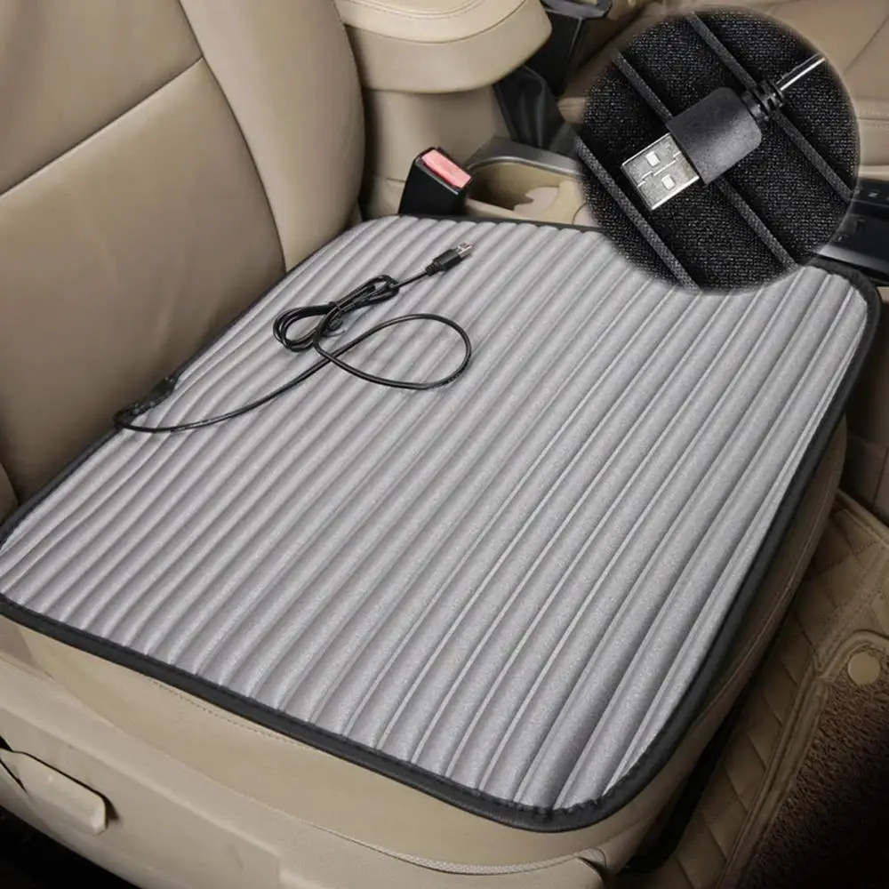 Usb Heated Seat Cushion For Car, 5v Electric Heating Pad Nonslip Chair  Heater Cover Pad, Winter Warmer For Office Chair Home Sofa