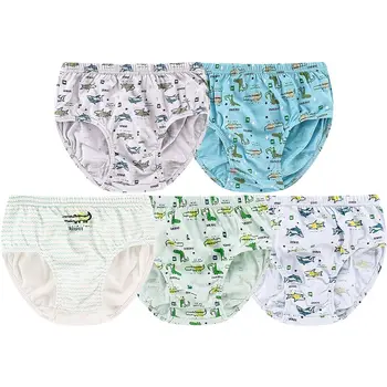 

Cartoon Cotton Boys Underwear Briefs Kids Quality Animal Striped Blue Panties Boys Clothes for 3 4 6 8 10 12 Years Old OBU203109
