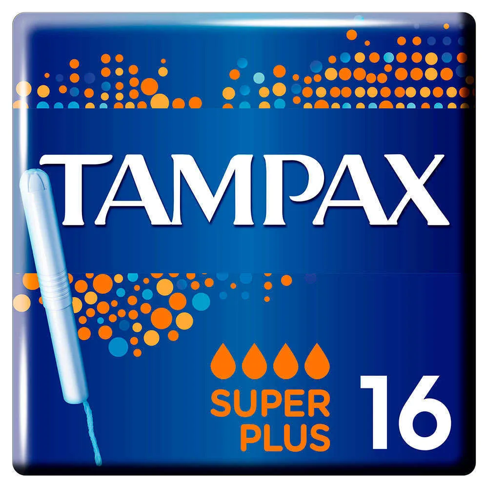 Тампоны с аппликатором «Compak Super Plus Duo» Tampax Compak, 16 шт