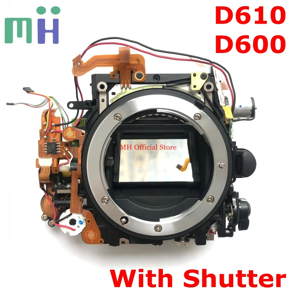 For Nikon D600 D610 Front Main Body Frame Mirror Box With Shutter