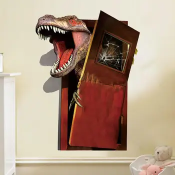 

Creative Background Paster Dinosaur Decal Decoration Ornament Wall Stickers DIY 45*60cm Room Home Office