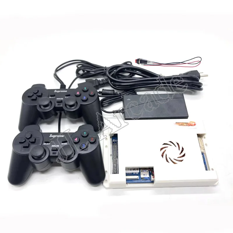 

134pcs 3D Games Pandora 2448 Retro Video Games PCB Board + 2pcs Gamepad + USB Splitter + Power Adapter + Switch Set+HDMI cable