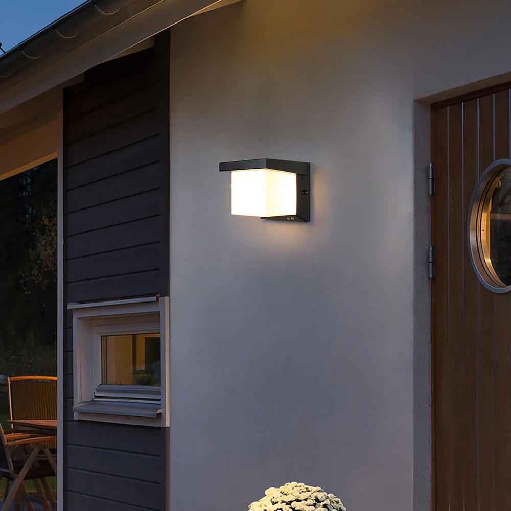 European Modern 10W Outdoor Wall Lamp Sconce 20 Led 3 Light Colors Changeable Light Control Led Outdoor Wall Lights Waterproof European Modern 10W Outdoor Wall Lamp Sconce 20 Led 3 Light Colors Changeable Light Control Led Outdoor Wall Lights Waterproof