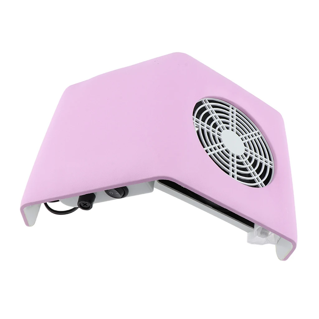 

Nail Dust Collector Manicure Machine, 20W Strong Power Professional Salon Vacuum Cleaner DIY Fingernail Art Design Tools-US Plug