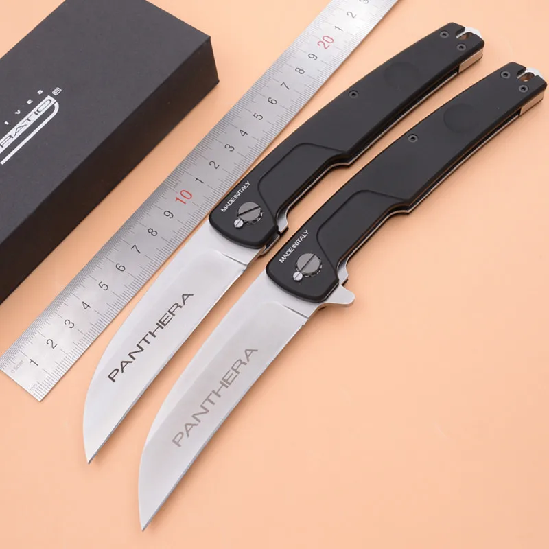 

JUFULE New EXTREMA RATIO PANTHERA Aluminum N690 folding blade ball bearing outdoor tactical camp hunting EDC tool kitchen knife