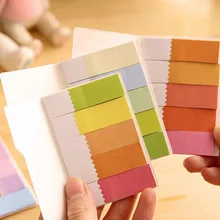 10x планировщик наклейки Закладка день карман планировщик Organizador 40 листов бумаги блокнот липкий нетбук Товары для офиса