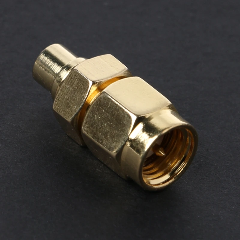 

SMA Male Plug To MCX Female Jack RF Coax Adapter Connector Straight Goldplated H7ED
