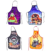 Хэллоуин украшения фартук вечерние косплей фестиваль реквизит на шнуровке Холтер фартуки T4MB