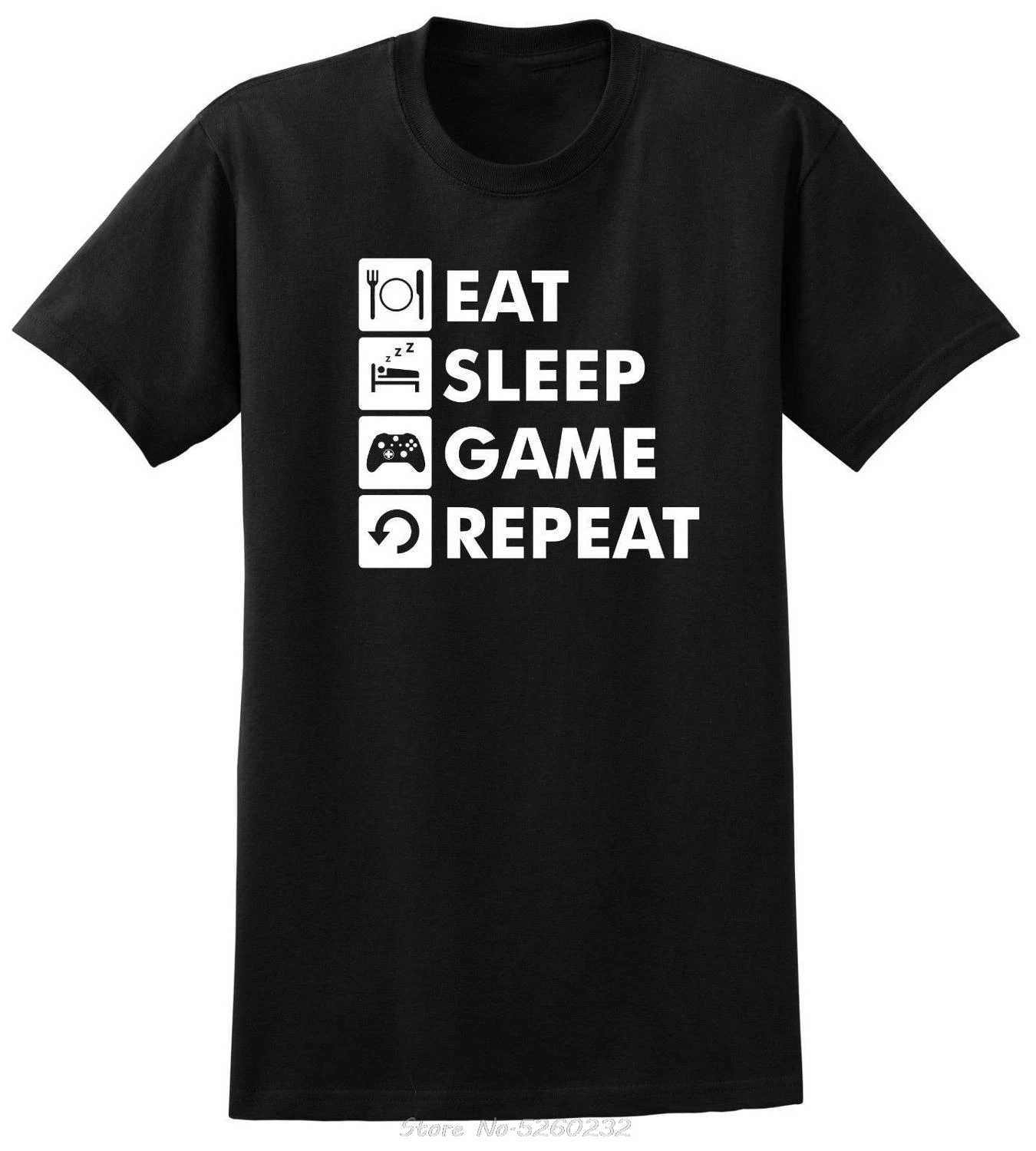 Eat Sleep Game Joke Novelty Humour Regular Fit T-Shirt Top TShirt Tee for Men Eat Sleep Game Joke Novelty Humour Regular Fit T-Shirt Top TShirt Tee for Men