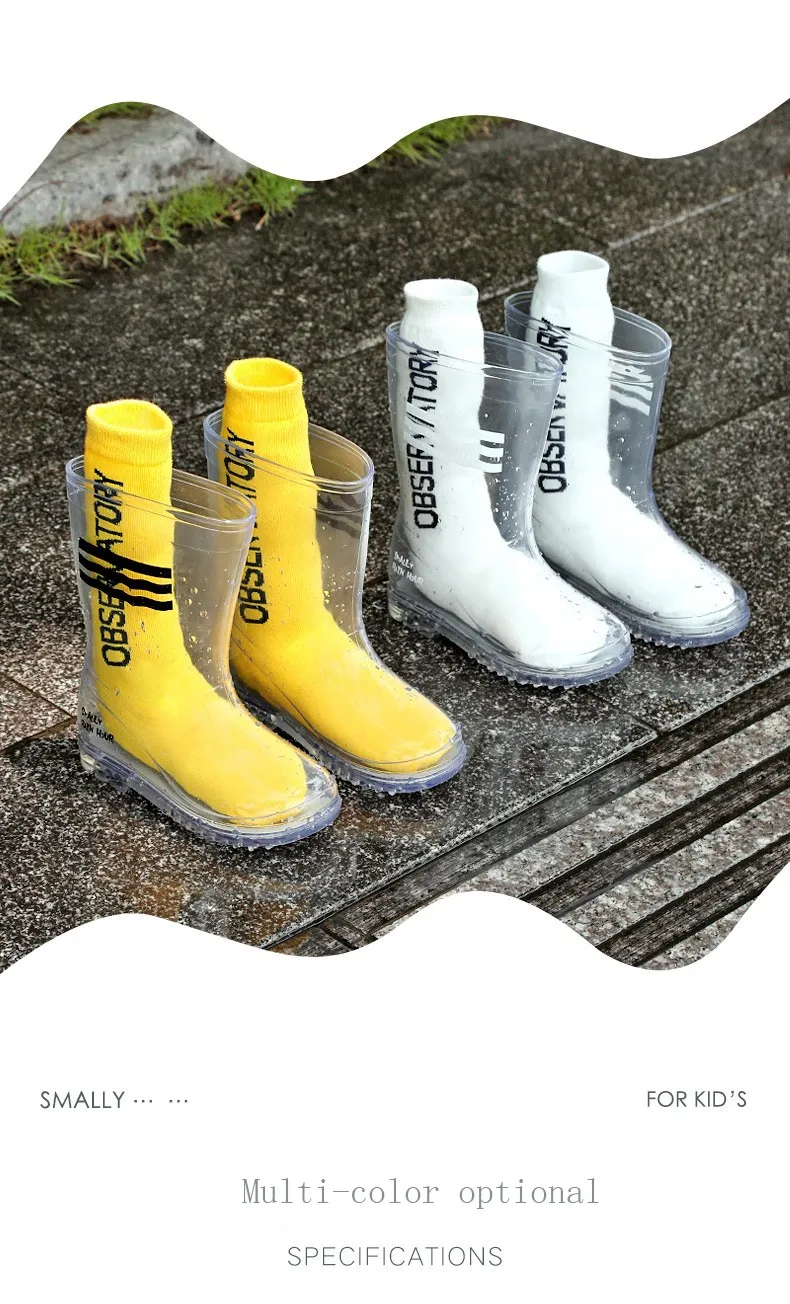 girls rubber boots