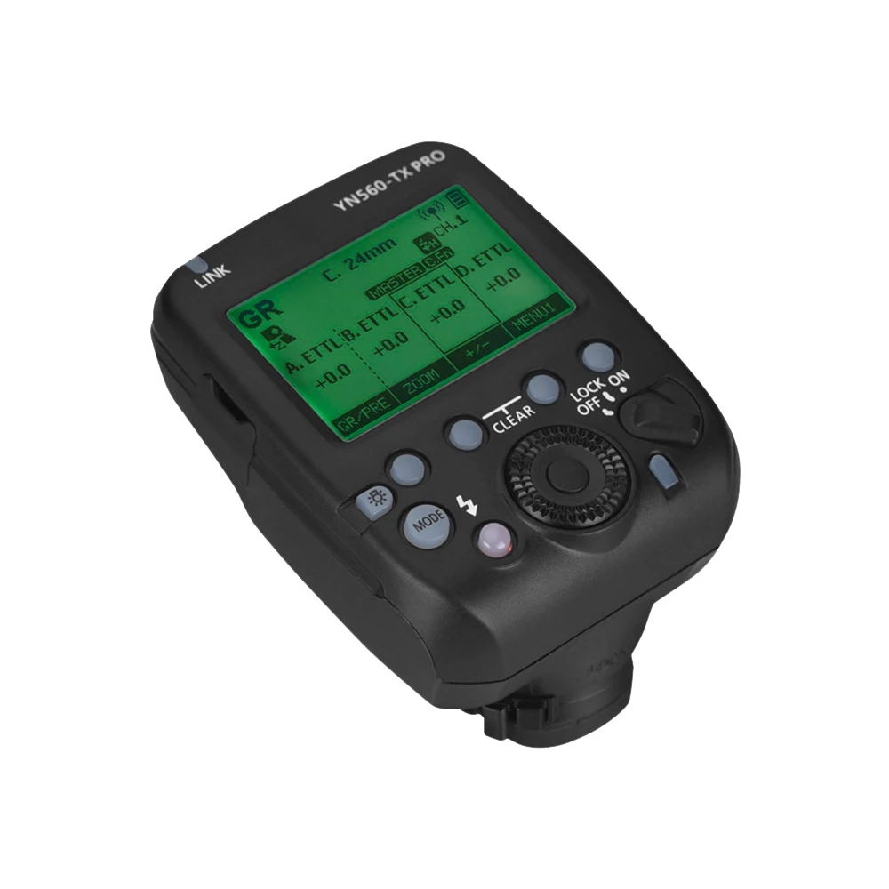 YONGNUO YN560-TX PRO 2,4G On-camera Flash Trigger Speedlite беспроводной передатчик с ЖК-экраном для камеры Canon DSLR