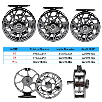 

Aluminum Alloy Fishing Reel Outdoor Saltwater Wheel Fisher Water sports