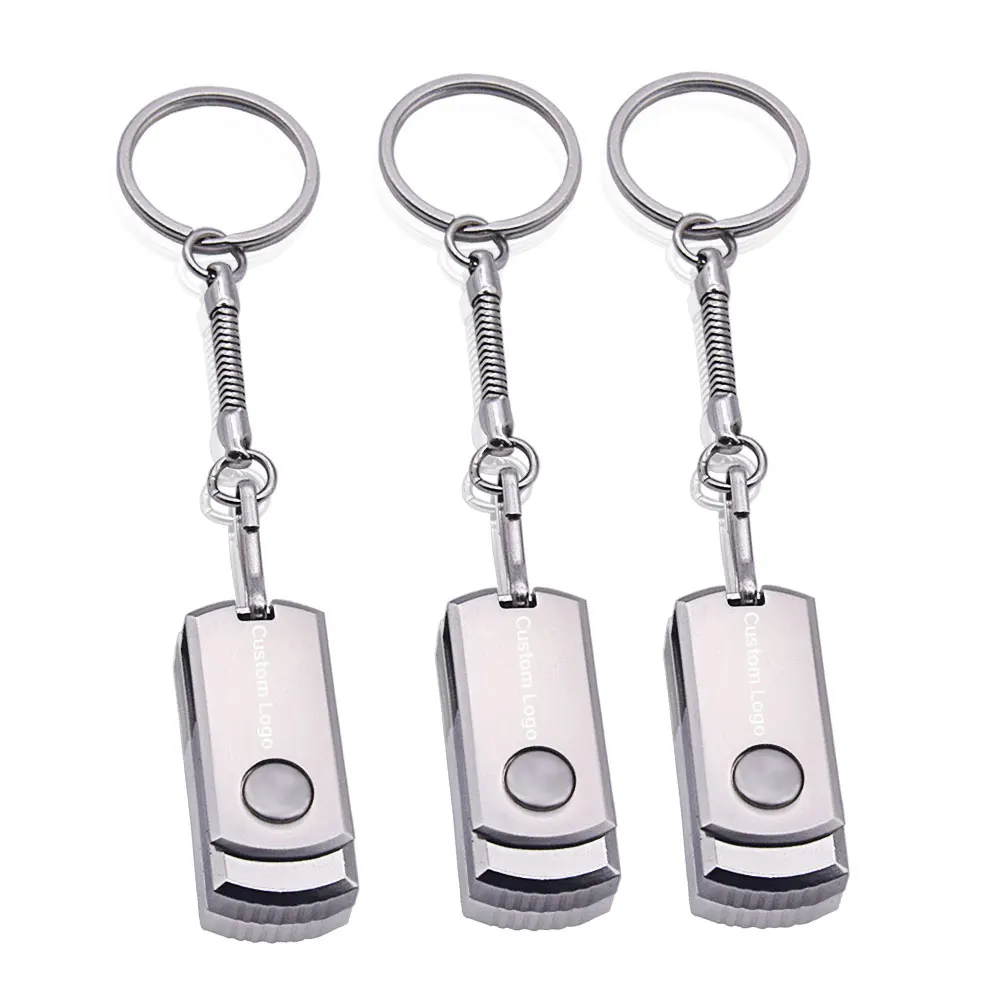 Portable Metal usb flash drive Pendrive 64GB 32GB 16GB 4GB USB Super mini memory stick 128GB 8GB Pen Driver | Компьютеры и офис