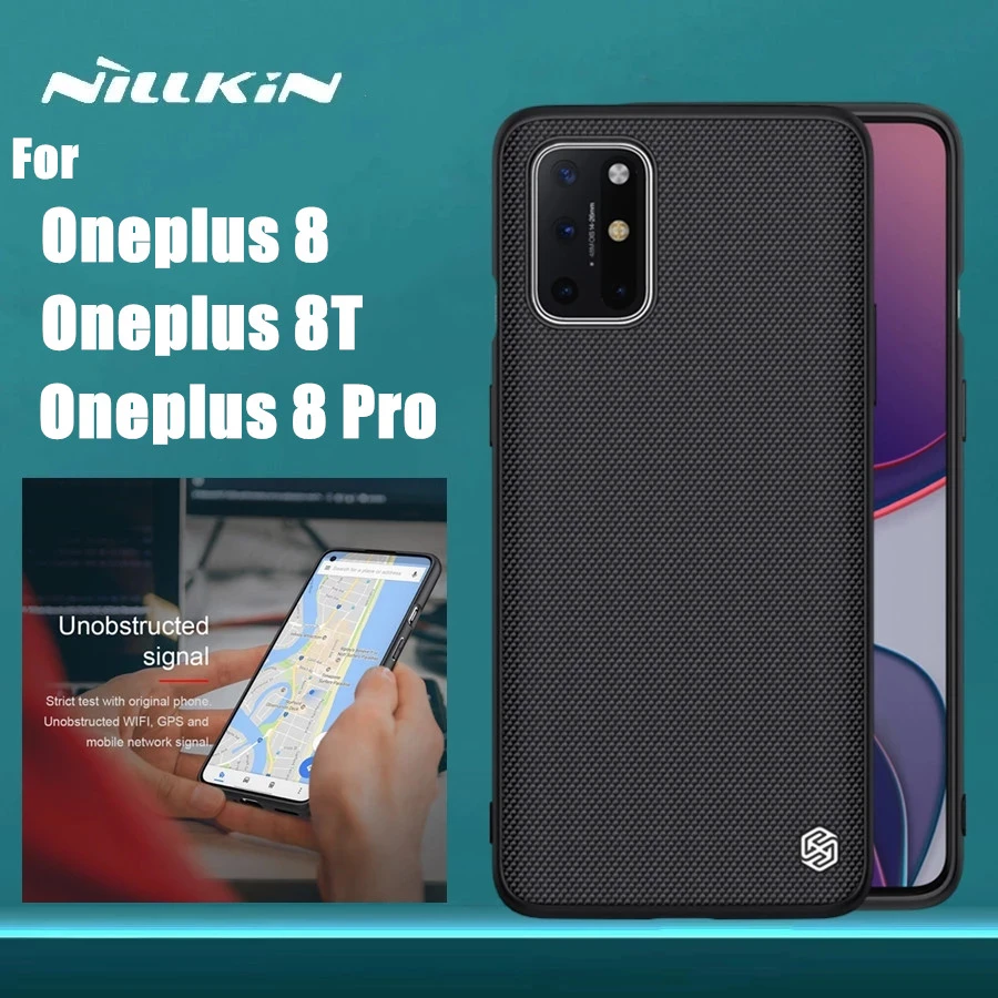 Nillkin For Oneplus One Plus 8t 8 Pro 1 8 Pro Case Back Cover Textured Protective Nilkin Nylon Fiber Tpu Pc Cover For Oneplus 8 Phone Case Covers Aliexpress