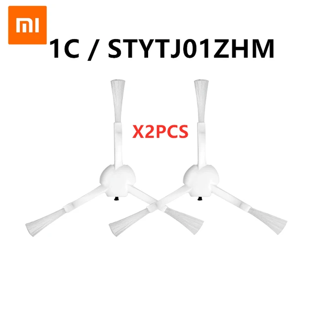 Xiaomi Mijia 1C/STYTJ01ZHM Main Side Brush Water Tank Mop Cloth HEPA Filter Kit Robot Vacuum Cleaner Replacement Parts 2PCS