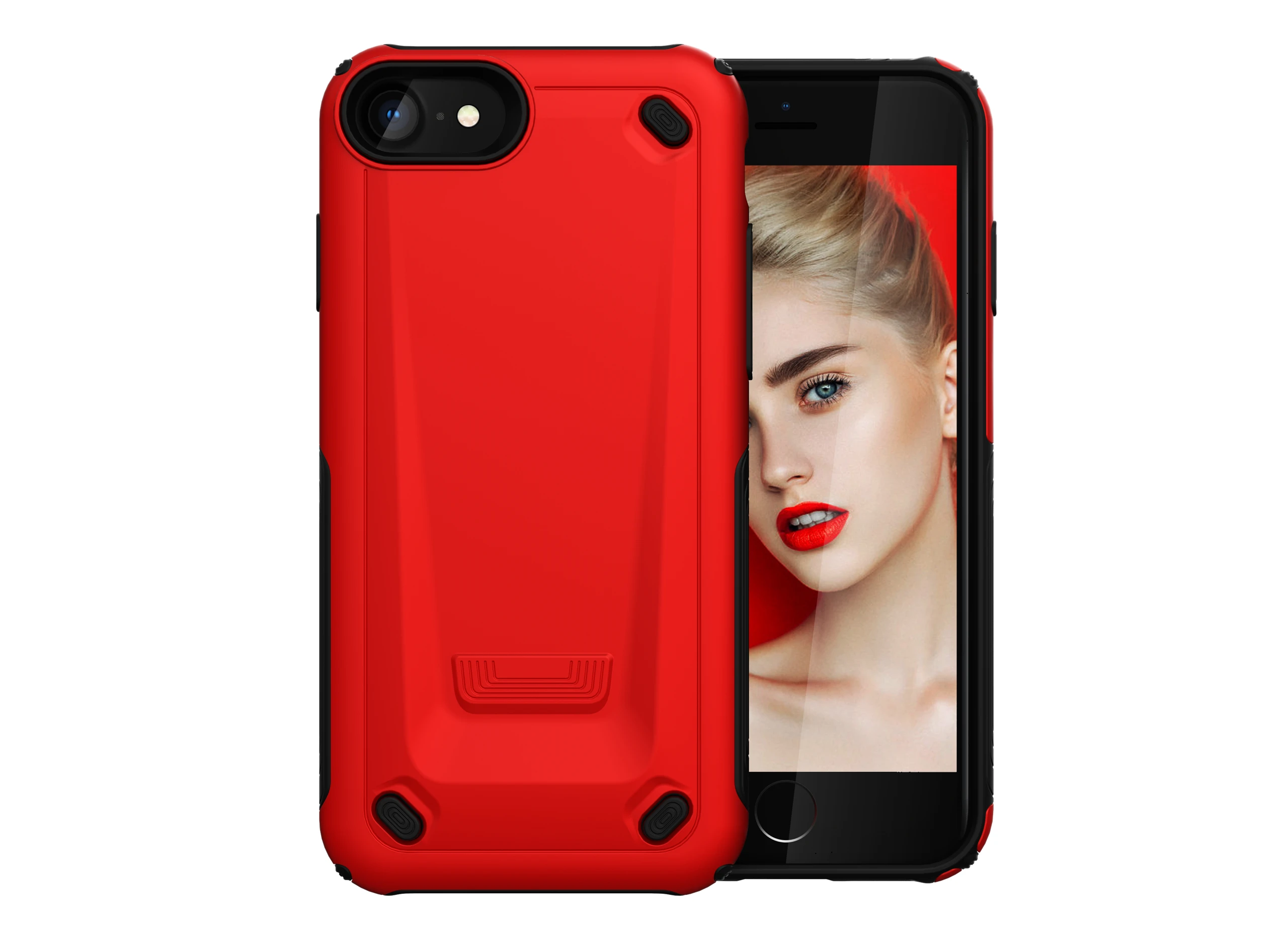

Suitable for iPhone 11 case 8 7 6 6S Plus 11Pro Max X XR XS Max fashion luxurious Solid color TPU PC Anti fall phone case