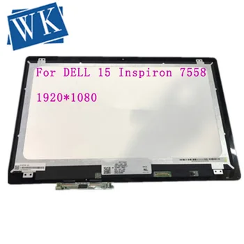 

1920*1080 15.6" inch Laptop LCD Screen Digitizer Bezel Assembly for Dell Inspiron 15 7558 free shipping