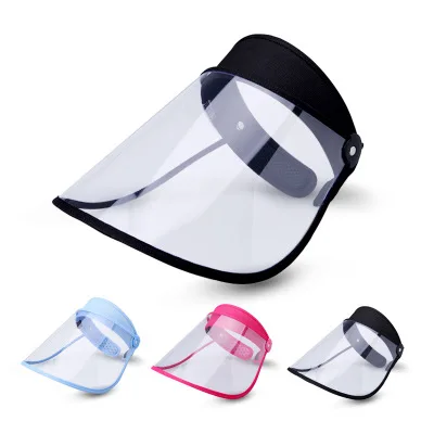 

Anti Droplet Dust-proof Full Face Cover Mouth Mask Protective Visor Shield Washable Transparent