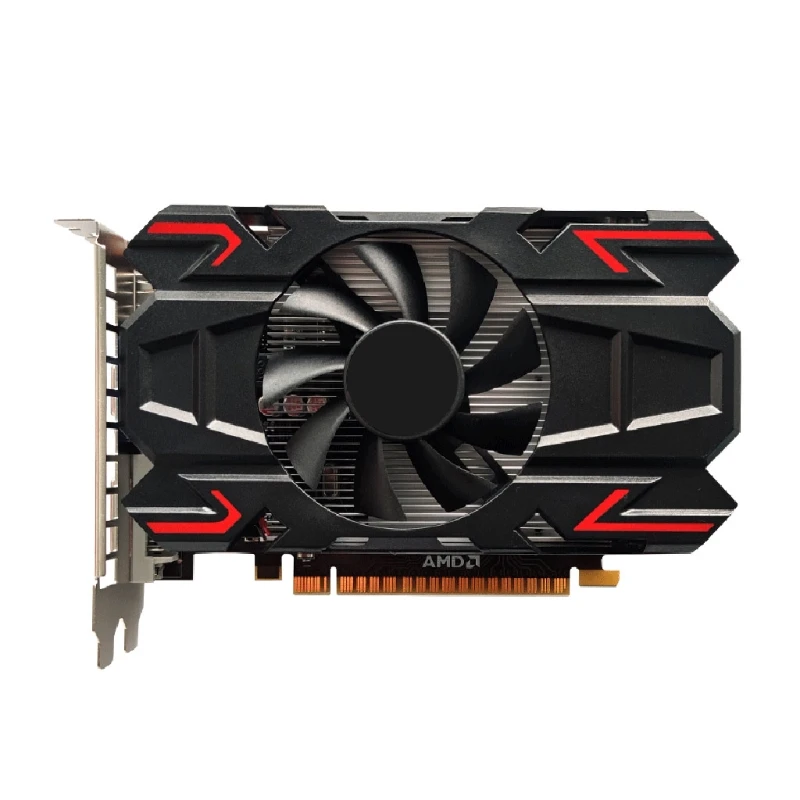 Computer Graphic Card AMD HD6770 1GB DDR5 128 Bit PCIE 2.0 HDMI-Compatible + VGA DCI Interface with Cooling Fan | Компьютеры и офис