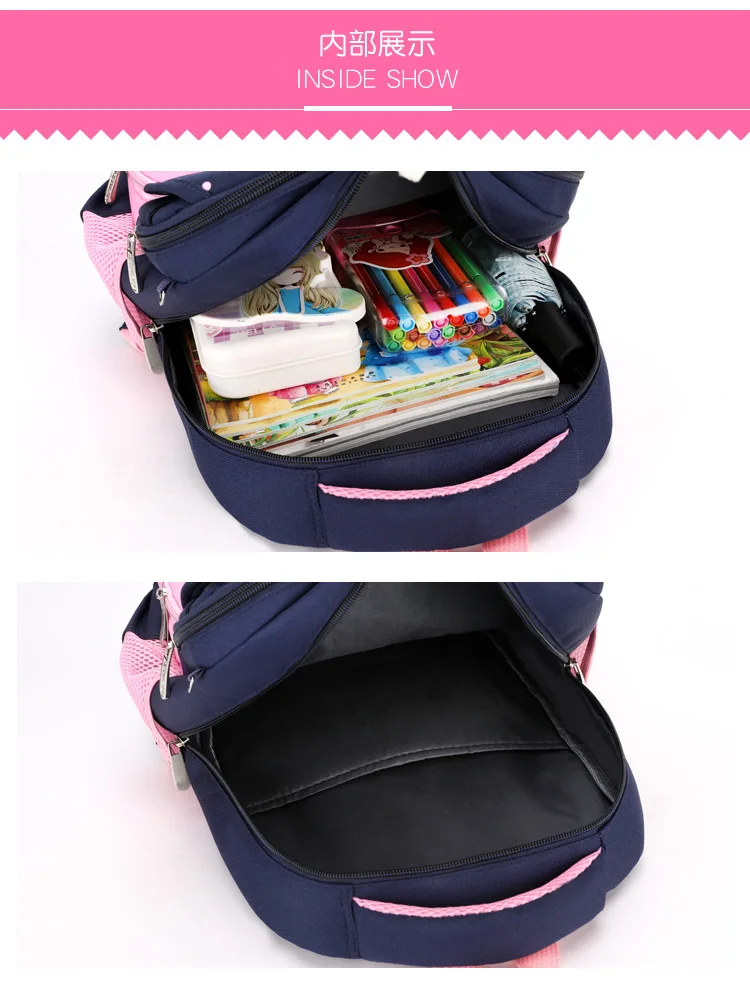 Litthing, 2 шт., большой школьный рюкзак, милый школьный рюкзак для школьников, водонепроницаемый рюкзак, школьные сумки для подростков, девочек, детей