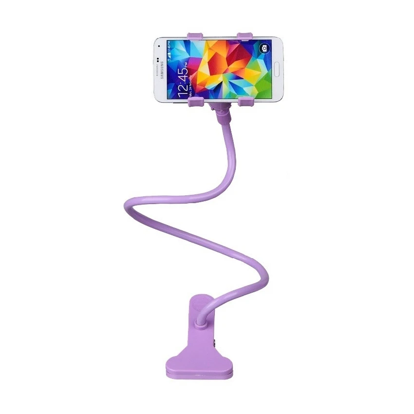 mobile wall stand Universal Phone Holder Bed Clip Lazy Flexible Gooseneck Clamp Long Arms Mount for Phone 8/7/6s Bed Desk Mobile Phone Holder mobile stand Holders & Stands