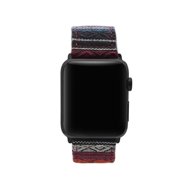 Тканевый ремешок для Apple Watch 42 мм 44 мм 40 мм 38 мм iWatch ремешок/ремешок для Apple Watch серии 5 4 3 2 1