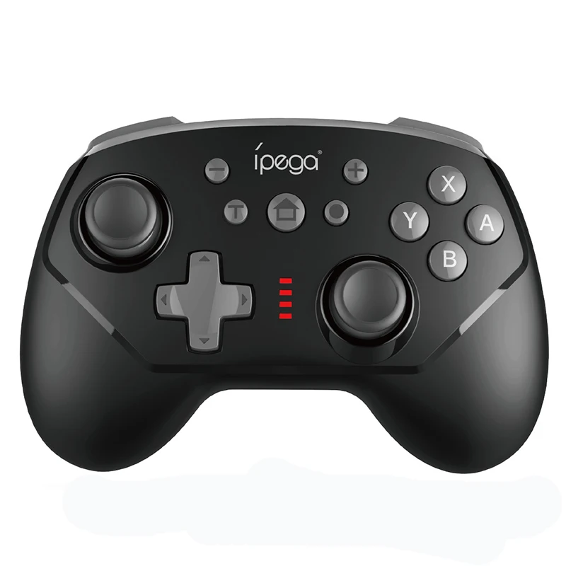 IPEGA геймпад Bluetooth NS PRO контроллер беспроводной джойстик для nintendo переключатель игровой машины и ПК - Цвет: Черный