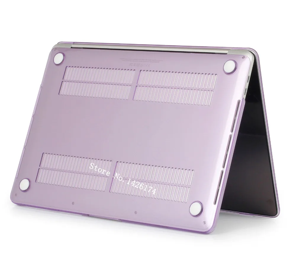Чехол для ноутбука Apple MacBook Air Pro retina 11 12 13 для Mac book New Air Pro 13,3 дюймов с сенсорным ID, панель+ чехол для клавиатуры