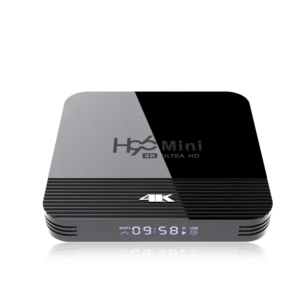 H96 4K Smart tv Box Android 9,0 приставка RK3228A ARM Mali-400 GPU 4K@ 60 Гц 1080P 60Fps Поддержка IP tv Android Smart tv Box