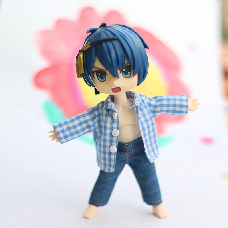 Детская одежда Ob11 рубашка с длинными рукавами 1/12 г. BJD одежда куклы GSC глиняная кукла пальто Куклы Аксессуары для кукольной одежды ob11 одежда