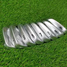 Абсолютно новые х кованые железные Набор х кованые Гольф железные клюшки для гольфа 3-9Pw R/S гибкий стальной/графитовый Вал с крышкой головки