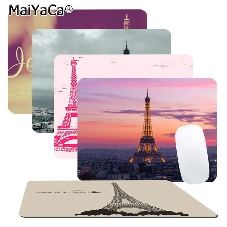 MaiYaCa Custom Skin Eiffel Tower in Paris Rubber Mouse Durable Desktop Mousepad&ampnbsp Top Selling Wholesale Gaming Pad mouse | Компьютеры