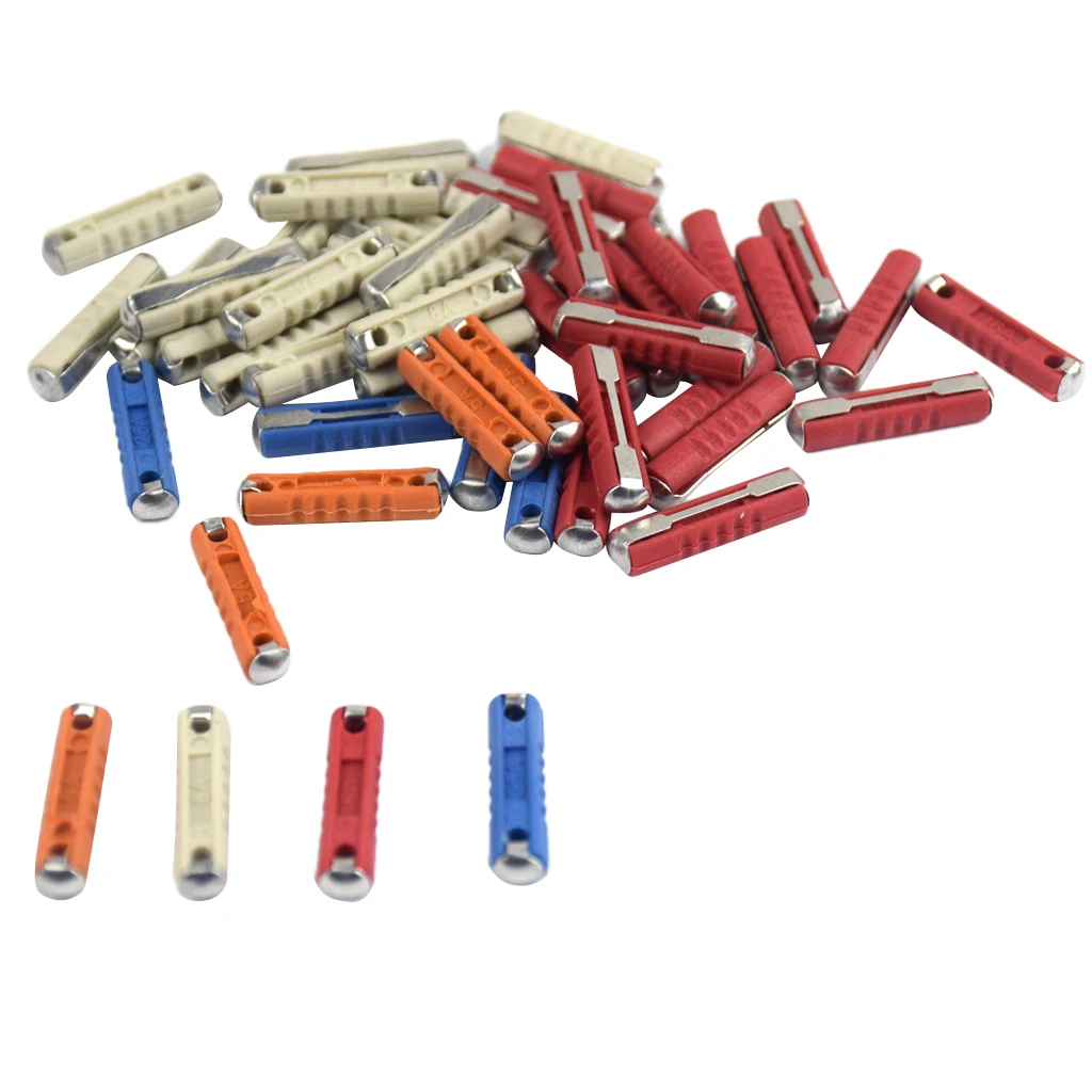 Type Ceramic Fuse Torpedo Type 12V Fuses Continental For Classic Car 5/8/16/25A