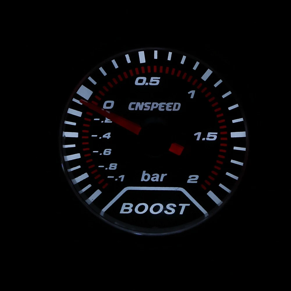 CNSPEED " 52 мм Автомобильный турбо Boost Gauge-1~ 2 бар+ регулируемый авто турбо Boost контроллер комплект 1-30 фунтов/кв. дюйм в салоне