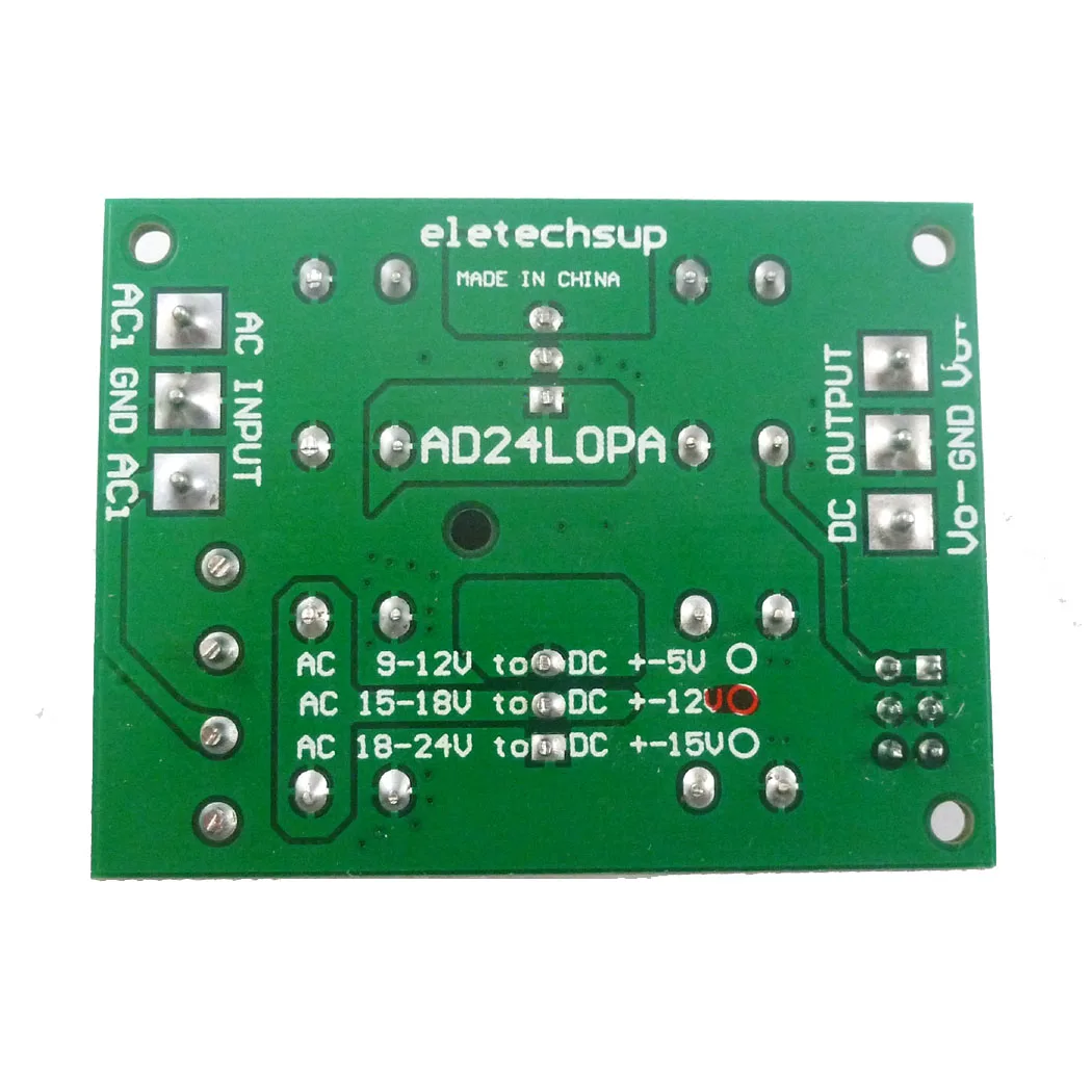 12W 단상 절연 AC 220V  AC 9V 15V 18V 전원 변압기 DC 5V 12V 15V 선형 AC-DC 전원 공급 장치 모듈