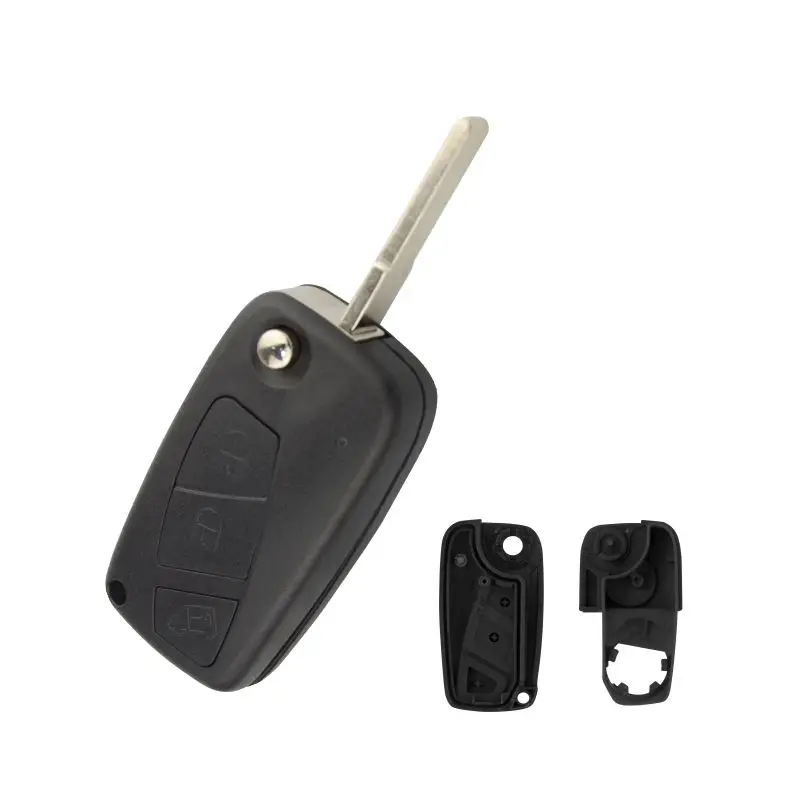 OkeyTech Флип обложка сменная дистанционный Автомобильный ключ оболочки для Fiat 500 Panda