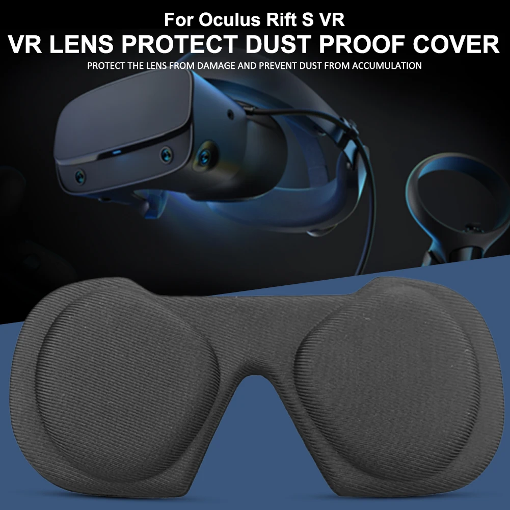 VR Защитная крышка для объектива Пылезащитная Накладка для Oculus Rift S VR игровая гарнитура