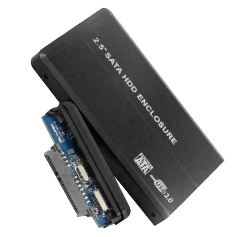 2,5 дюймов 5 Гбит/с Корпус жесткого диска USB 3,0 SATA I SATA II внешний корпус HDD Обложка коробка для Windows SE/ME/2000/XP/Vista/7/Mac 9,0