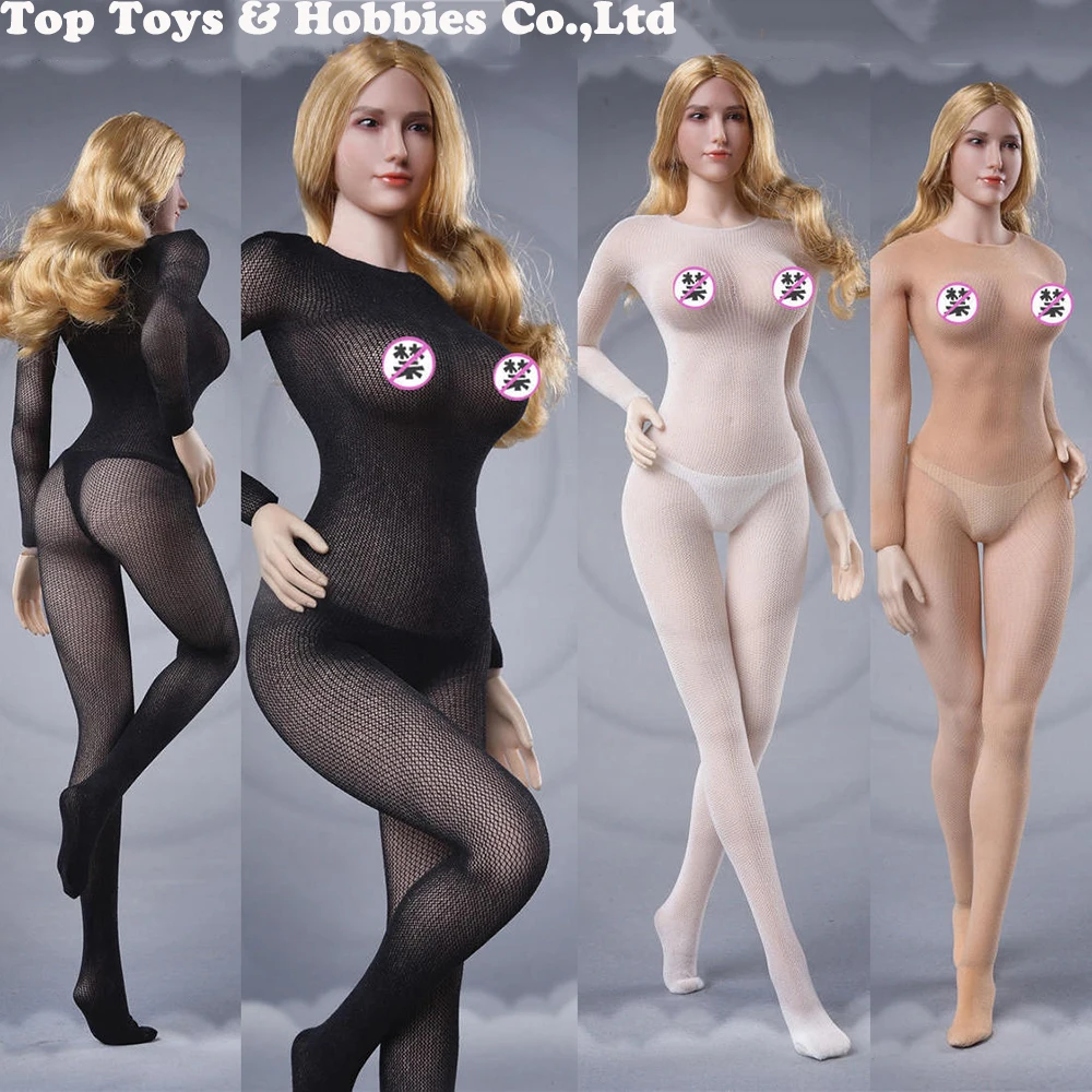 

Fire Girl Toys FG073 1/6 Female Tight jumpsuit stockings Seamless Garment Mesh Anti-stain Stockings for 12inches figure