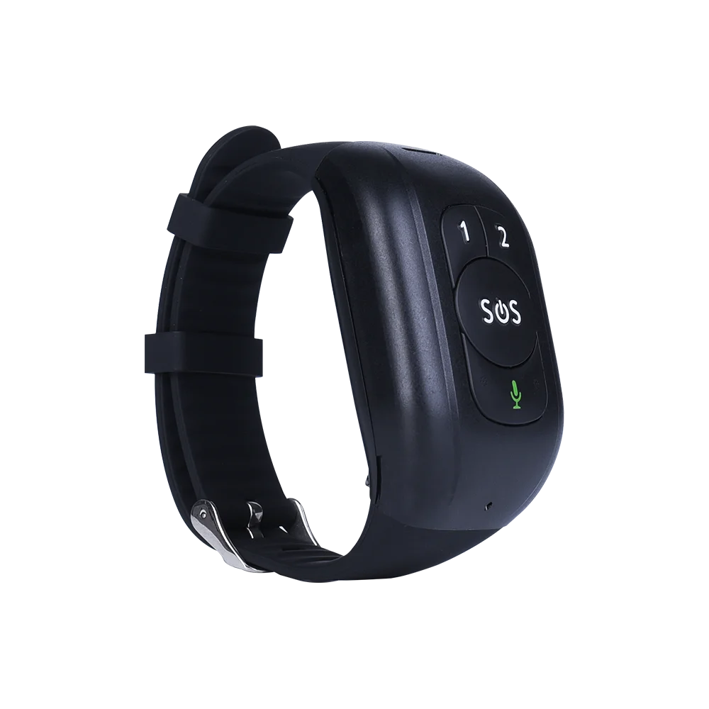 4G GSM Elderly Child SOS Button Wristband Emergency Alarm Support Heart Rate Blood Pressure Monitoring