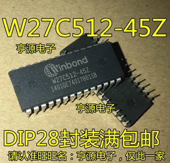

5 PCS W27C512 45 z - 45 W27C512-27 c512 DIP - 28 integrated circuit IC chips