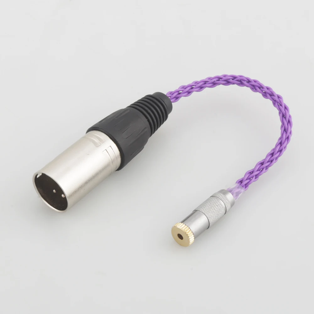 4pin Xlr Balanced Male To 2.5mm Trrs Balanced Female Hifi Audio Adapter
