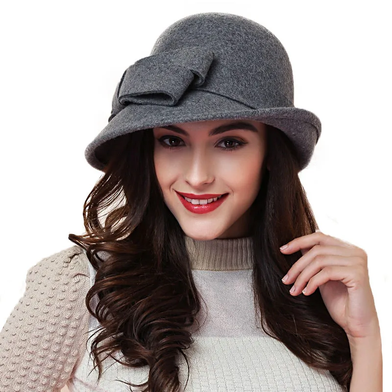 ladies red fedora hat