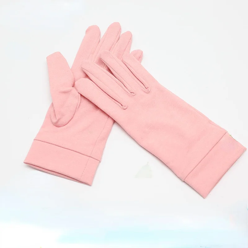 1Pair Full Finger Compression Pink Gloves Wrist Support Finger Pain Relief Gloves Therapy Relax Care Tools Gloves Pink Gloves